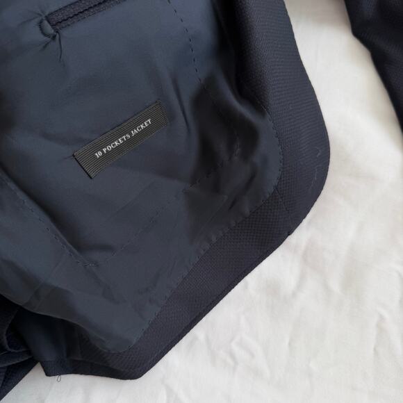 Ermenegildo Zegna Black Trofeo Comfort 10-Pocket Jacket Blazer Men’s 58R - Picture 5 of 16